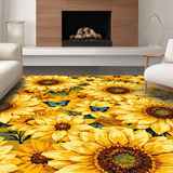 Vintage Sunflower Floral Artistry(Yellow)