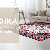 Vibrant Abstract Floral Elements(Black)