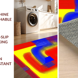 Expressive Round Abstract Palette(Blue)