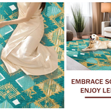 Lively Patterned Cotton Harmony(Blue)