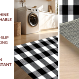 Classic Checkered Rustic Elegance(Black)