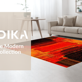 Dynamic Lava Thematic Artwork(Red)