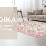 Rustic Pink Botanical(Ivory)