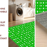 Elegant Striped Clover Aesthetic(Green)