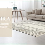 Contemporary Scandi Striped Elegance(Beige)