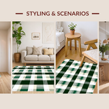 Inviting Classic Grid Visual Appeal(Green)