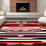 Elegant Multicolored Serape Design(Red)
