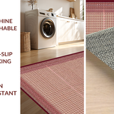 Elegant Octagonal Floral Arrangement(Red)