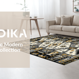 Elegant Ethnic Geometric Motif(Gray)