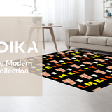 Chic Monochrome Text Statement(Red)