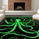 Creepy Green Octopus Inspired Design(Green)