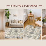 Cozy Taupe Tiled Arrangement(Beige)