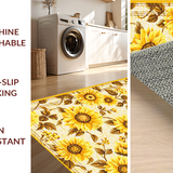 Charming Textured Sunflower Design(Yellow)