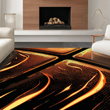 Energetic Blue Flame(Black)
