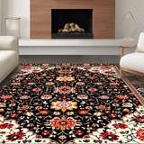 Artful Vibrant Petal Arrangement(Black)