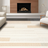 Creamy Textured Geometric Elegance(Beige)