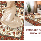 Eye Catching Geometric Floral Blend(Red)
