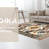 Intricate Patterned Rustic Heritage Style(Beige)