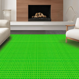 Elegant Green Tiled Motif(Green)