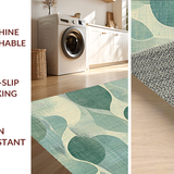 Ultra Soft Area Rug, Non Slip, Stain Resistant, Washable Area Rugs for Living Room, Bedroom, Chic Scalloped Bow Design Area Rug with Cute Aesthetic Appeal(Gray)
