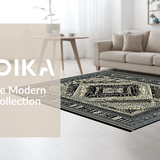 Lush Earthy Toned Patterned Charm(Black)