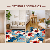 Elegant Contemporary Floral Fusion(White)