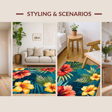 Charming Vibrant Medallion Style(Blue)