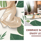 Artful Botanical Leaf Arrangement(Green)