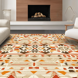 Rustic Woven Trellis Style Accent(Beige)