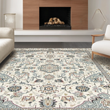Elegant Vintage Damask Motif(Beige)