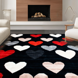 Elegant Heart Shaped Modern(Black)