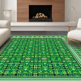 Playful Rustic Plaid Design(Green)