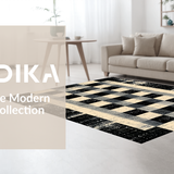 Chic Monochrome Tiled Elegance(Beige)