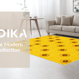 Charming Handwoven Sunflower Design(Yellow)