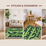 Lively Southwest Inspired Decorative Touch(Green)