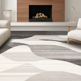 Sophisticated Wavy Linear Aesthetic(Gray)