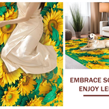 Vibrant Earthy Shaggy Elegance(Yellow)