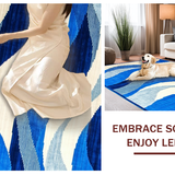 Contemporary Neutral Abstract Aesthetic(Blue)