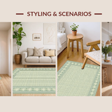 Contemporary Elegant Lattice Style(Green)