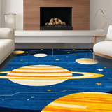 Radiant Space Odyssey Illustration(Blue)