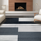 Chic Abstract Plush Round Shape(Black)