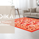 Eclectic Whimsical Mushroom Artistry(Red)