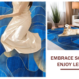 Artistic Multi Hued Wave(Blue)