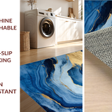 Striking Mixed Media Decorative Touch(Blue)
