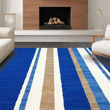 Coastal Inspired Striped Accent(Blue)
