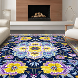Chic Earthy Floral Composition(Blue)