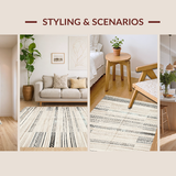 Chic Tiled Earthy Aesthetic(Black)