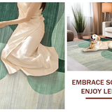 Cozy Textured Linear Design(Green)