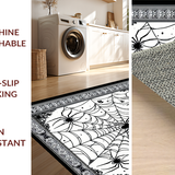 Charming Black White Circular Decor(Black)