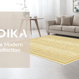 Trendy Geometric Arrangement in Neutral(Beige)